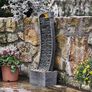 Home Garden Water Feature with LED Lights and Pump, Large Garden Water Fountain Image 6