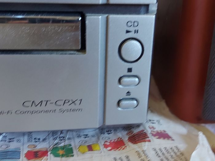 Sony Micro Hi-Fi Component System, Model CMT-CPX1, Radio, CD, Tape and Mini Disc, everything working fine except for the Tape Deck