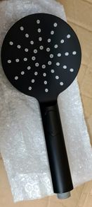 3- Function shower head Matt Black Edition