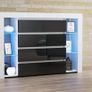LED Sideboard With 4 Drawers Modern Sideboard With LED lights LED Cabinet Living Room High Gloss Sideboard Image 7