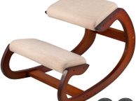 main image for ad Ergonomic Kneeling Chair 220LB Load Capacity Kneeling Posture Desk Chair Stool with Hip Cushion Kneeling Ergonomic Stool for Home Office Good Posture Computer Stool