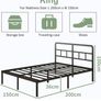 King Size Bed Frame Image 7