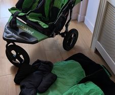 Out and About Double Nipper Buggy