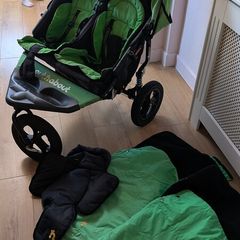 Out and About Double Nipper Buggy