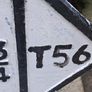 Original 38" Carrick-On-Suir Cast Double Sided Road Sign Image 8