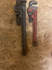 Ridgid Stinson wrenches 18"&14"