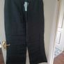 Linen look trousers Image 2