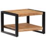 Coffee Table 60x60x40 cm Solid Acacia Wood Image 6
