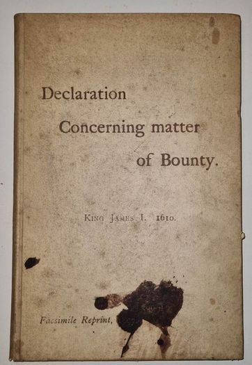 Signed, Limited. A declaration of His Majesties Royal pleasure, 1603 to 1625