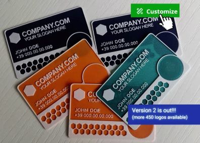 Customisable business card
