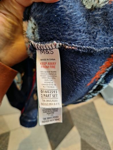 M&S Avengers bathrobe