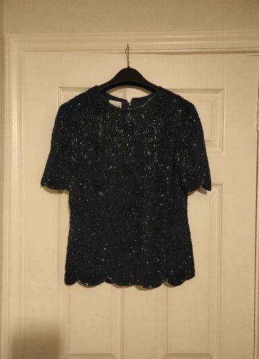Vintage Beaded Top