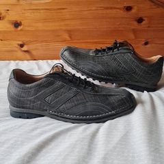 Clarks pro lace casual shoes mens grey Size 12 g eu 47 brand new without tags