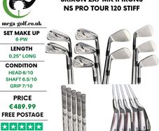 Srixon ZX7 MK II Irons / 6-Pw / NS Pro Tour 120 Stiff