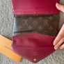 Louis Vuitton red button purse Image 5