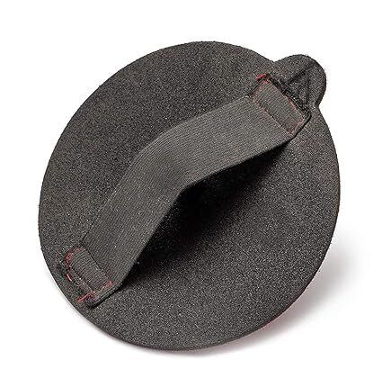 Glass Polish 15918 Flexible Hand Sanding Holder for 125mm Hook & Loop Grip Abrasive Discs - 125mm