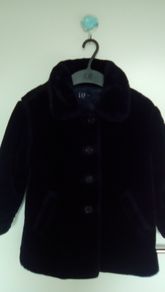 GAP Fake  Fur  Jacket/NAVY