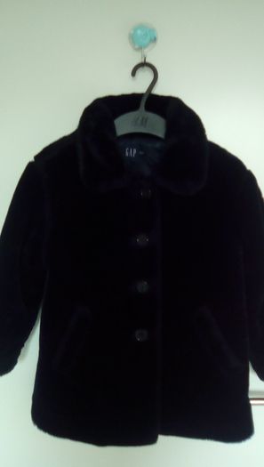GAP Fake  Fur  Jacket/NAVY