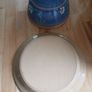 Glazed Stoneware Butter Dish Image 4