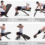 Commercial Weight Bench, Adjustable/Foldable Strength Training Bench, Utility Incline/Decline Bench for Full Body Workout with Fast Folding-Latest Model (FREE POSTAGE) Image 3