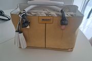 River Island Handbag. Mustard &amp; White.