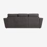 Sofa Bed Couch L shape Dark Grey Image 4