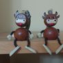 2 wooden Swiss cows - please read full ad Image 9