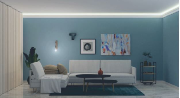 LED Coving Moulding L130  24m 12 Lengths