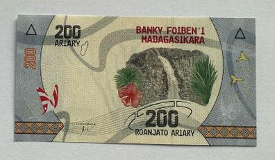 Madagascar 200 Ariary Banknote