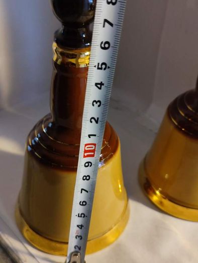 Set Of 2 Bell's Scotch Whisky bell Bottle.