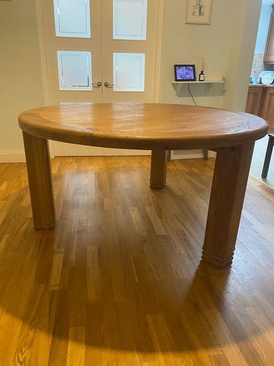 Solid wood kitchen table