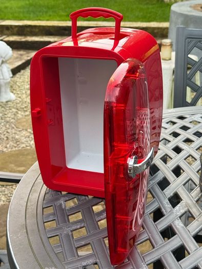 Vintage Coca-Cola Naiko Portable Mini Fridge Cooler/Warmer-Excellent Condition
