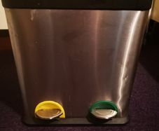 kitchen pedal bin
