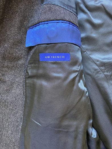 Mens Dark Denim Blue Blazer Size Large