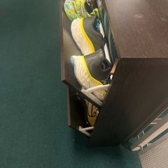 Black Shoe Storage Cabinet