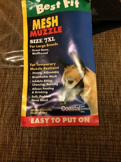 dog muzzle