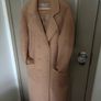 ASOS oversized coat size 10 in pale caramel Image 8