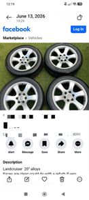 20 inch landcruiser original wheels
