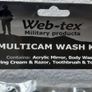 Web-Tex Wash Kit MultiCam Army Camping Fishing Hiking Festivals Emergency Image 4