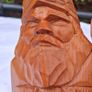 Vintage Japanese Ainu Wooden Figure Image 8