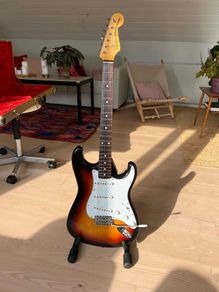 fender jv stratocaster, 1962 reissue