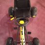 Go Racing Go Kart black and yellow Image 5