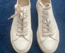 White Casual Shoes/Trainers