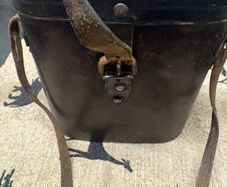 Vintage Busch Binoculars with Leather Case