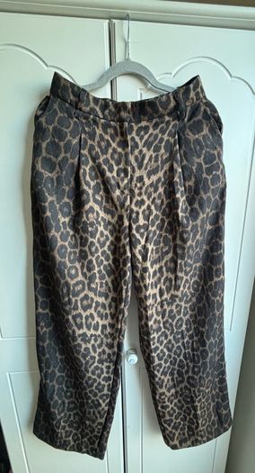 H&M Cheetah Print Trousers