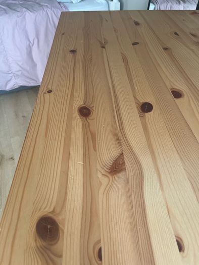 Pine Desk with Drawers
