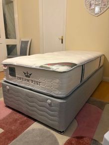 Single Bed Dream Rest Dual Comfort Mattress + Divan Base