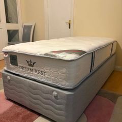 Single Bed Dream Rest Dual Comfort Mattress + Divan Base
