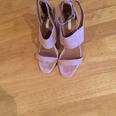 Dust Pink Sandal Heels