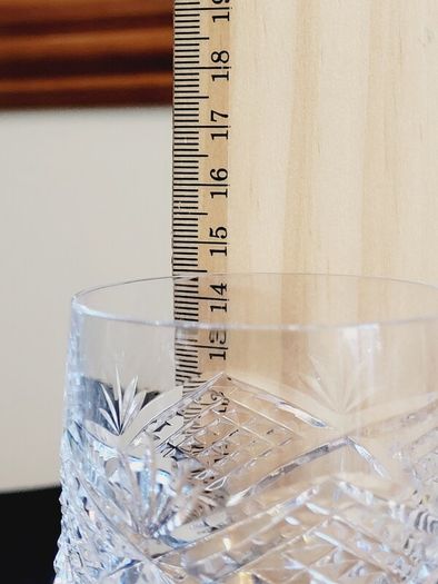 Vintage Tyrone Crystal Coleen Wine Glasses Signed Irish Cut Glass Set of 3